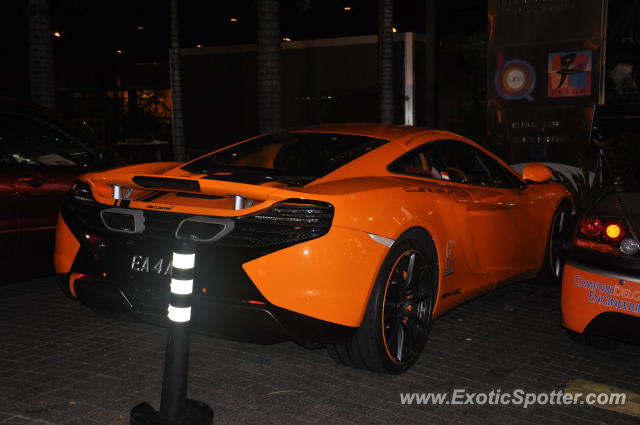 Mclaren MP4-12C spotted in Bukit Bintang KL, Malaysia