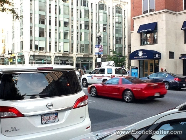 Acura NSX spotted in Boston, Massachusetts