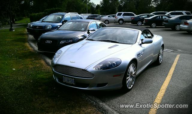 Aston Martin DB9 spotted in London, Ontario, Canada