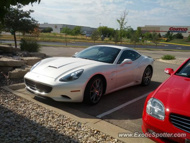 Ferrari California spotted in Middleton, Wisconsin