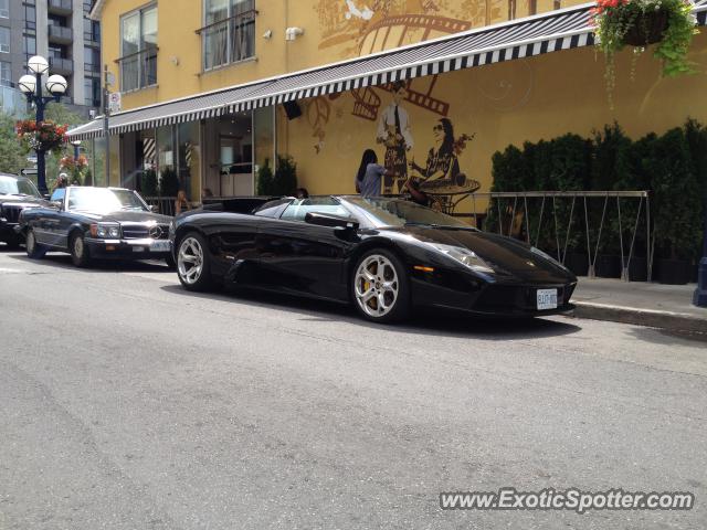 Lamborghini Murcielago spotted in Toronto, Canada