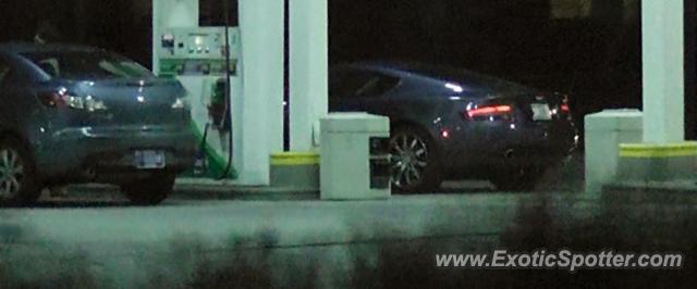 Aston Martin DB9 spotted in Indianapolis, Indiana