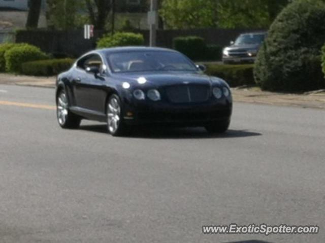 Bentley Continental spotted in Glen ridge, United States