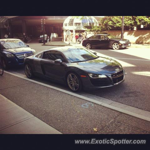 Audi R8 spotted in Vancouver, BC, Canada