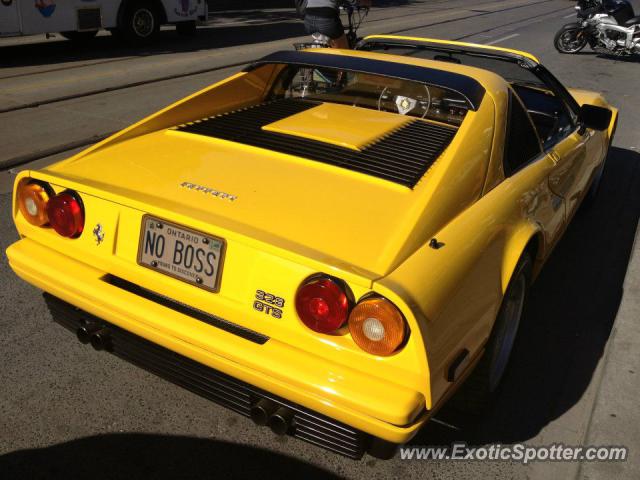 Ferrari 328 spotted in Toronto, Canada