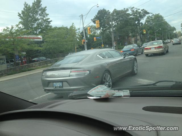 Aston Martin Rapide spotted in Toronto, Canada