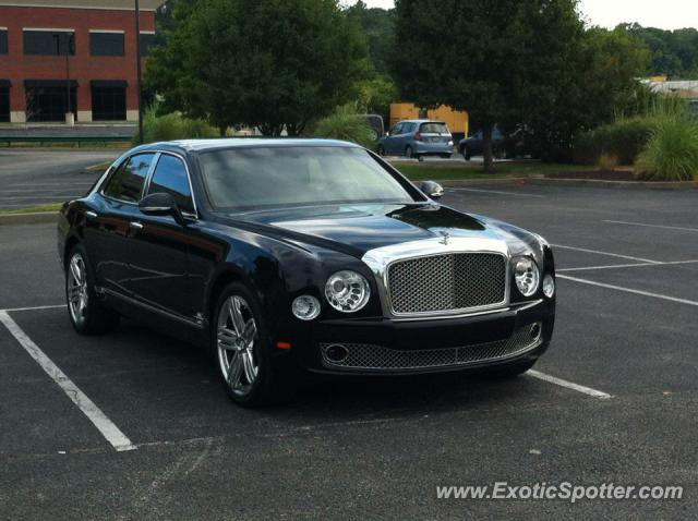 Bentley Mulsanne spotted in St. Louis, Missouri