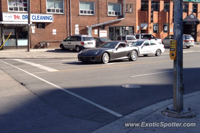Ferrari 599GTB spotted in Toronto, Canada