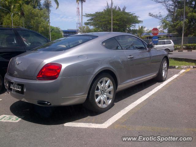 Bentley Continental spotted in Miri, Sarawak, Malaysia