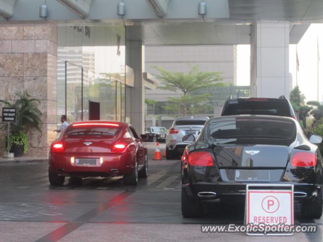 Bentley Continental spotted in Jakarta, Indonesia