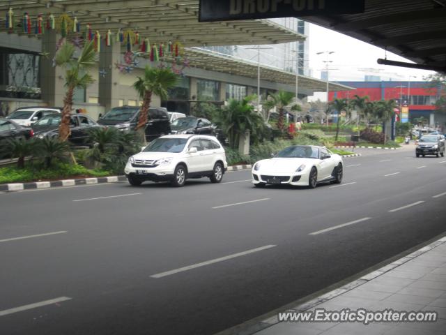 Ferrari 599GTO spotted in Jakarta, Indonesia