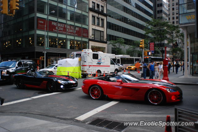 Dodge Viper spotted in Manhattan, New York