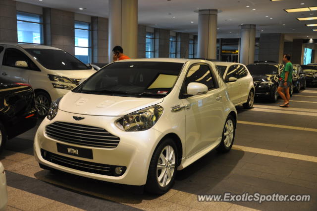 Aston Martin Cygnet spotted in Bukit Bintang KL, Malaysia