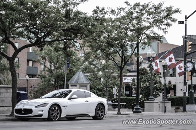 Maserati GranTurismo spotted in Oakville, Canada