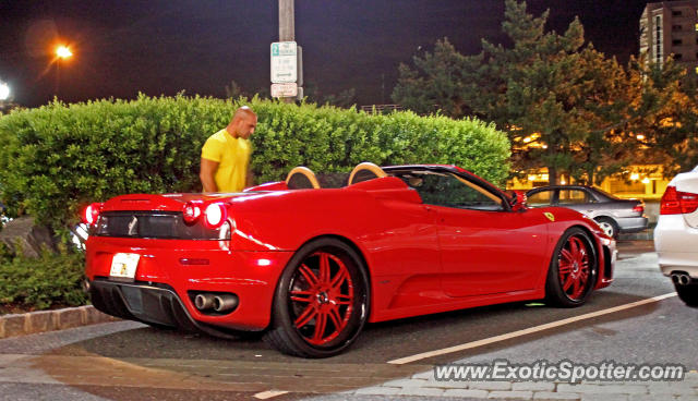 Ferrari F430 spotted in Long Branch, New Jersey