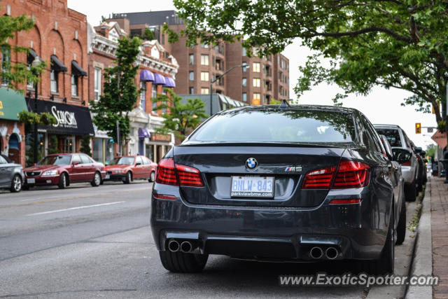 BMW M5 spotted in Oakville, Canada