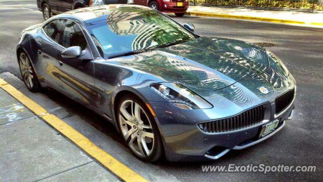 Fisker Karma spotted in Chicago, Illinois
