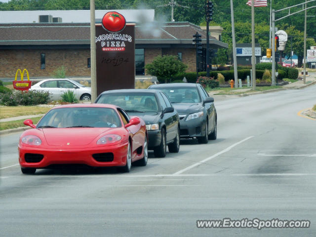 Ferrari 360 Modena spotted in Champaign, Illinois