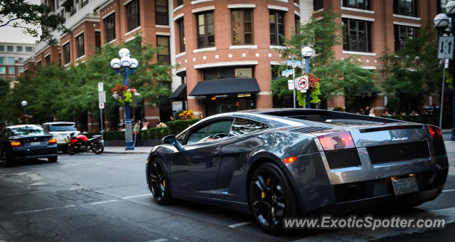 Lamborghini Gallardo spotted in Toronto, Canada