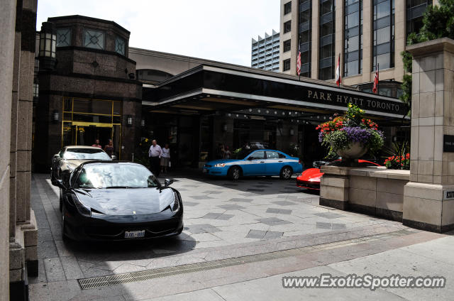Ferrari 458 Italia spotted in Toronto, Canada