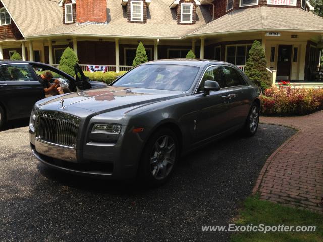 Rolls Royce Ghost spotted in East Hampton, New York