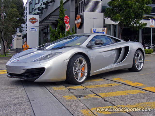 Mclaren MP4-12C spotted in Sydney, Australia