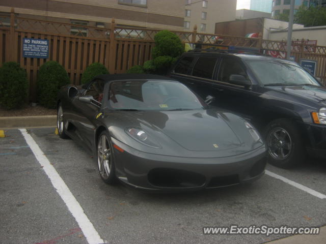 Ferrari F430 spotted in Bethesda, Maryland