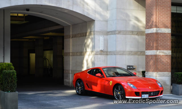 Ferrari 599GTB spotted in Toronto, Canada