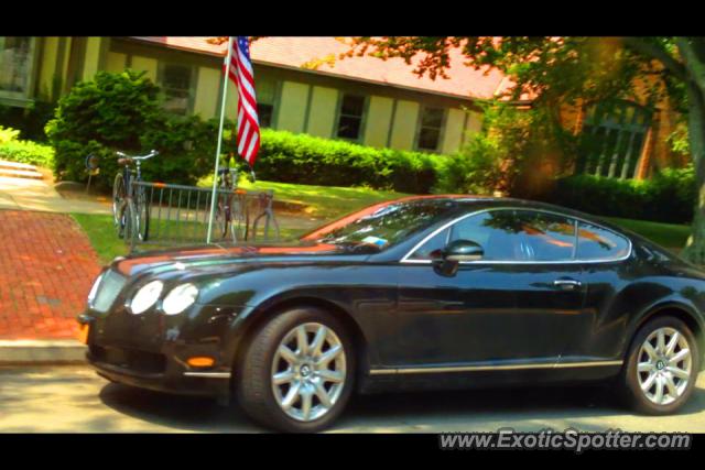 Bentley Continental spotted in East Hampton, New York