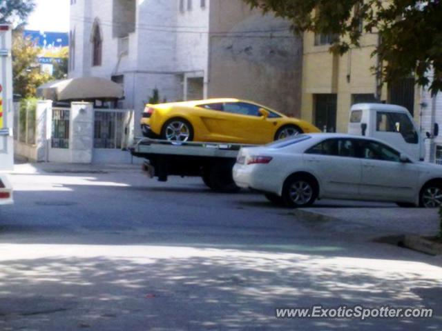 Lamborghini Gallardo spotted in Mashhad, Iran
