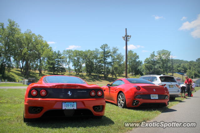 Ferrari California spotted in Lakeville, Connecticut