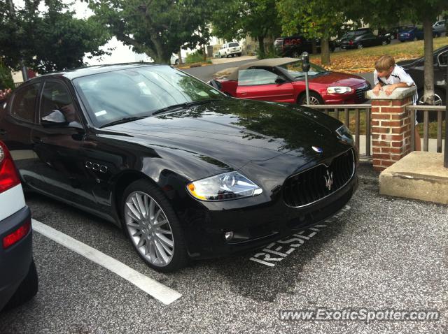 Maserati Quattroporte spotted in Haddonfield, New Jersey