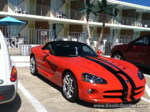 Dodge Viper spotted in Wildwood, New Jersey