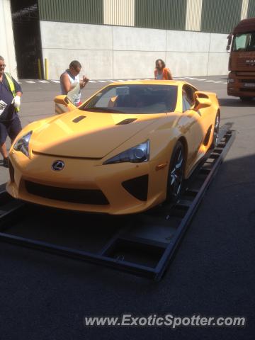 Lexus LFA spotted in Antwerp, Belgium