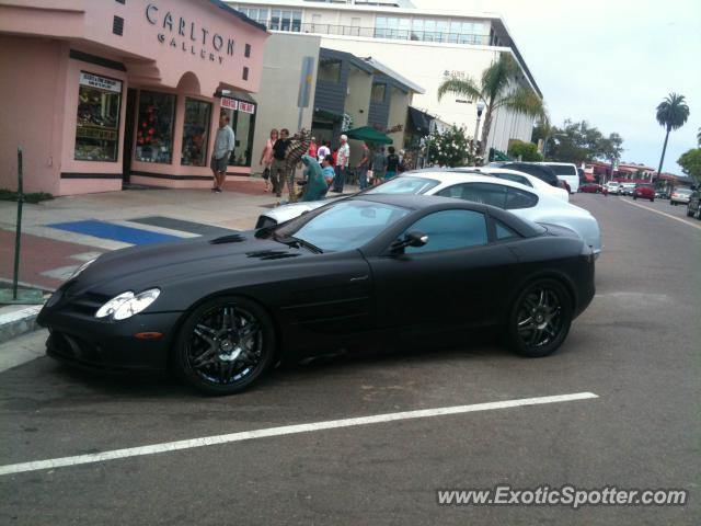 Mercedes SLR spotted in La Jolla, California