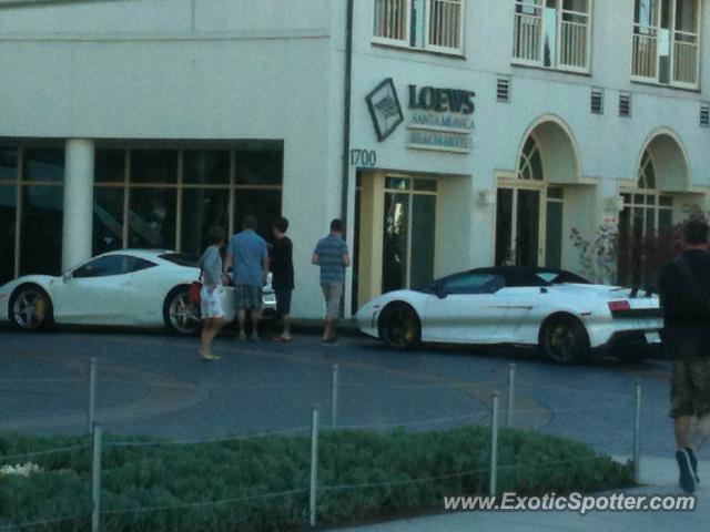 Lamborghini Gallardo spotted in Santa Monica, California