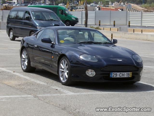 Aston Martin DB7 spotted in Faro, Portugal