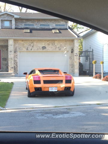 Lamborghini Gallardo spotted in Sarnia, Canada