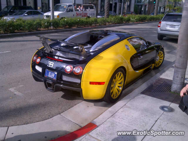 Bugatti Veyron spotted in Beverly Hills, California