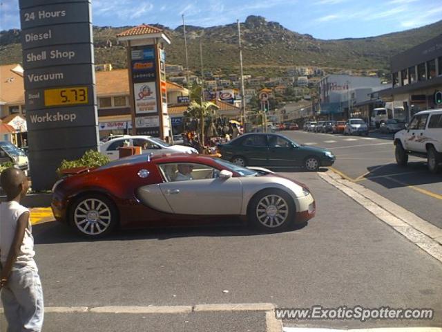 Bugatti Veyron spotted in Cape Town, South Africa