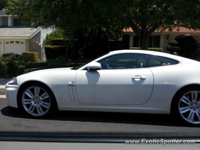 Jaguar XKR spotted in Riverside, California