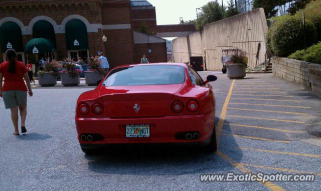 Ferrari 550 spotted in Washington, D.C., Virginia