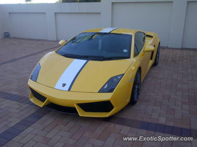 Lamborghini Gallardo spotted in Durban, South Africa