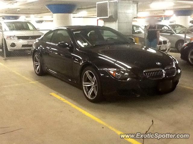 BMW M6 spotted in Boston, Massachusetts