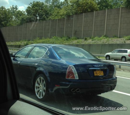 Maserati Quattroporte spotted in Greenwich, New Jersey