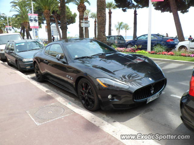 Maserati GranTurismo spotted in Cannes, France