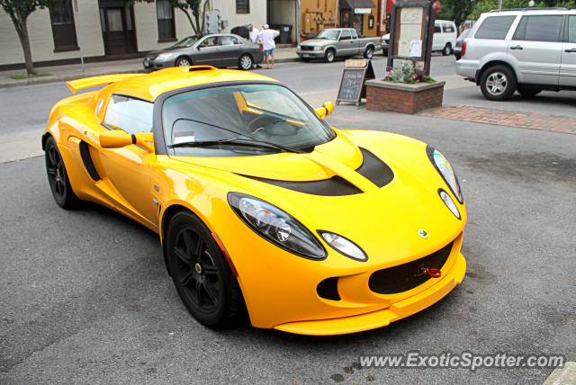 Lotus Exige spotted in Saratoga Springs, New York