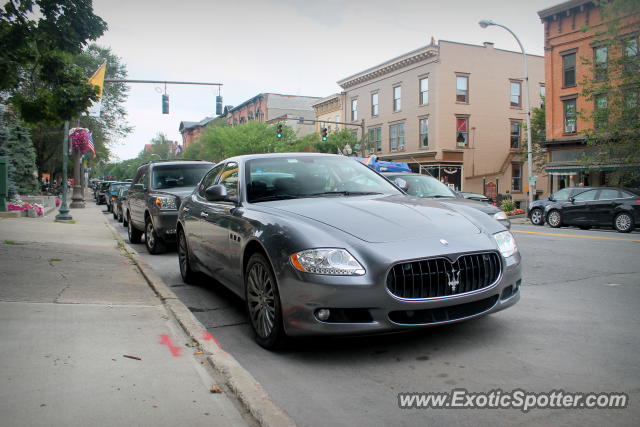 Maserati Quattroporte spotted in Saratoga Springs, New York