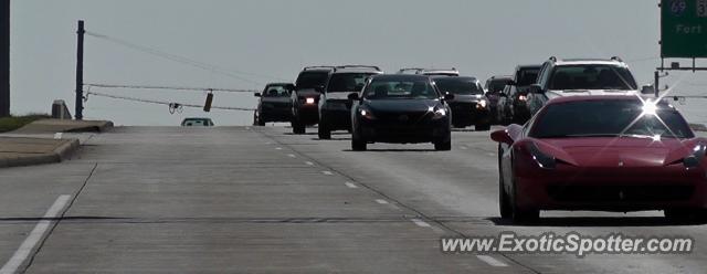 Ferrari 458 Italia spotted in Fishers, Indiana