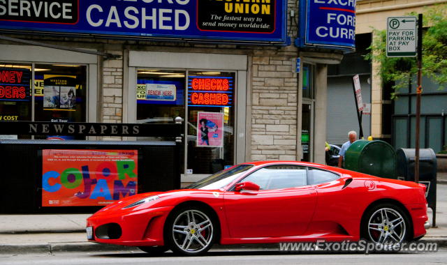 Ferrari F430 spotted in Chicago, Illinois